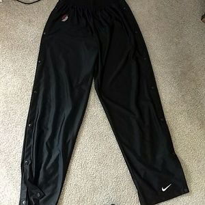 Nike tear away athletic pants like new.